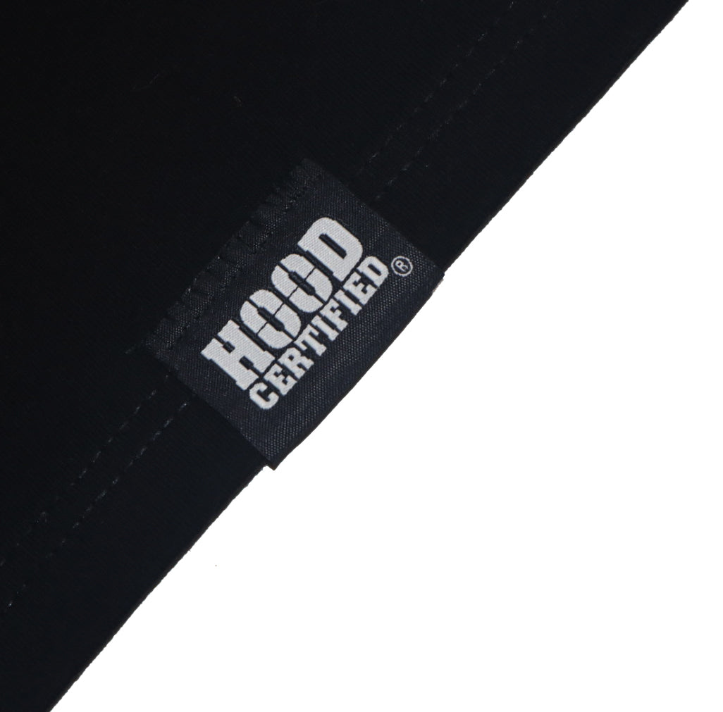Hood Certified / Big Logo Black Shirt
